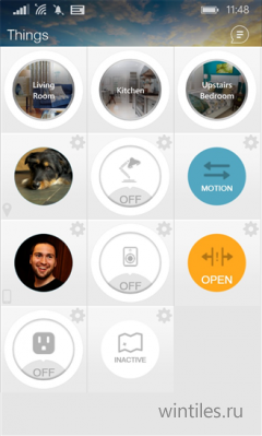 �������� SmartThings ��������� ���������� ��� Windows Phone 8.1