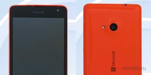 Первые изображения новой Lumia под брендом Microsoft
