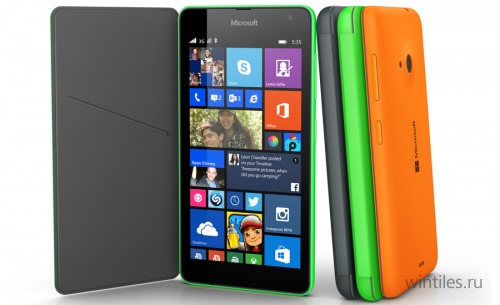 Microsoft Lumia 535 — доступный смартфон с 5-дюймовым экраном