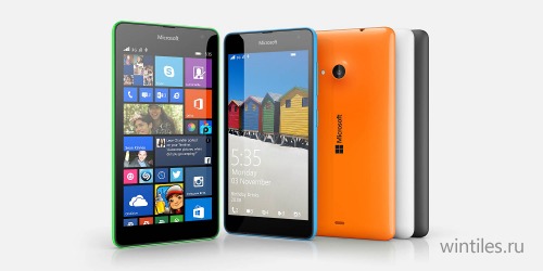 Microsoft Lumia 535 — доступный смартфон с 5-дюймовым экраном