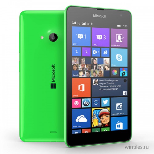 ������ ��������� �� Microsoft Lumia 535 Dual Sim � ������
