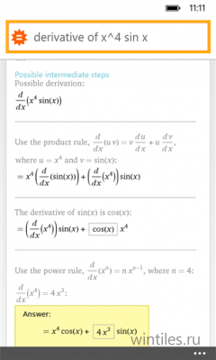   Windows Phone    Duolingo  WolframAlpha