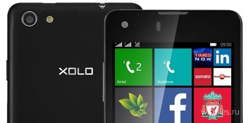 Xolo выпустит 5-дюймовый смартфон с Windows Phone