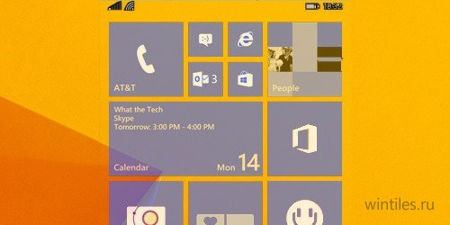 Windows Phone 10 может получить действительно прозрачные плитки