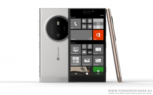 Рендер прототипа Lumia 1030 от независимых дизайнеров