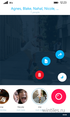 ��������� Skype Qik ����������� ����������� �������