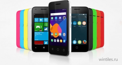 Alcatel готовит к запуску сразу целую линейку смартфонов с Windows Phone