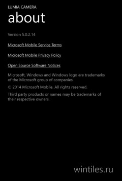 ���������� Lumia Camera ������ �������� ��� ���� ��������� c Windows 10