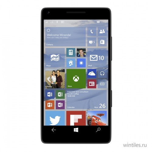 Официально анонсирована Windows 10 для смартфонов